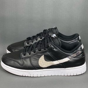 Nike Dunk Low SE Primal Black Animal Print Multi Women no box Shoes  Size 10